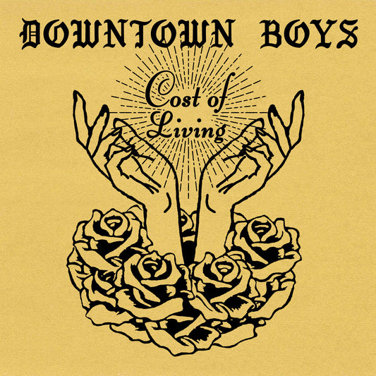 DOWNTOWN BOYS – Cost Of Living LP (gold marbled vinyl)