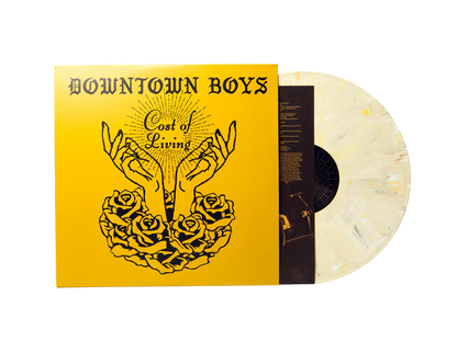 DOWNTOWN BOYS – Cost Of Living LP (gold marbled vinyl)