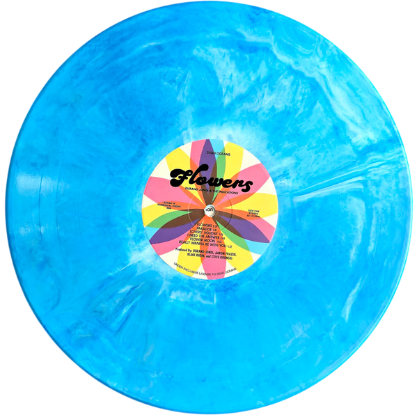 DURAND JONES & THE INDICATIONS – Flowers LP ("Iceberg Splash" blue vinyl)