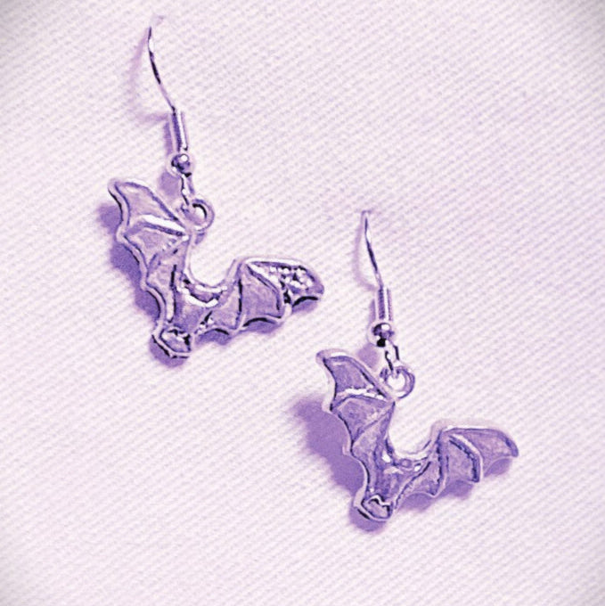 Bat Flying Earring