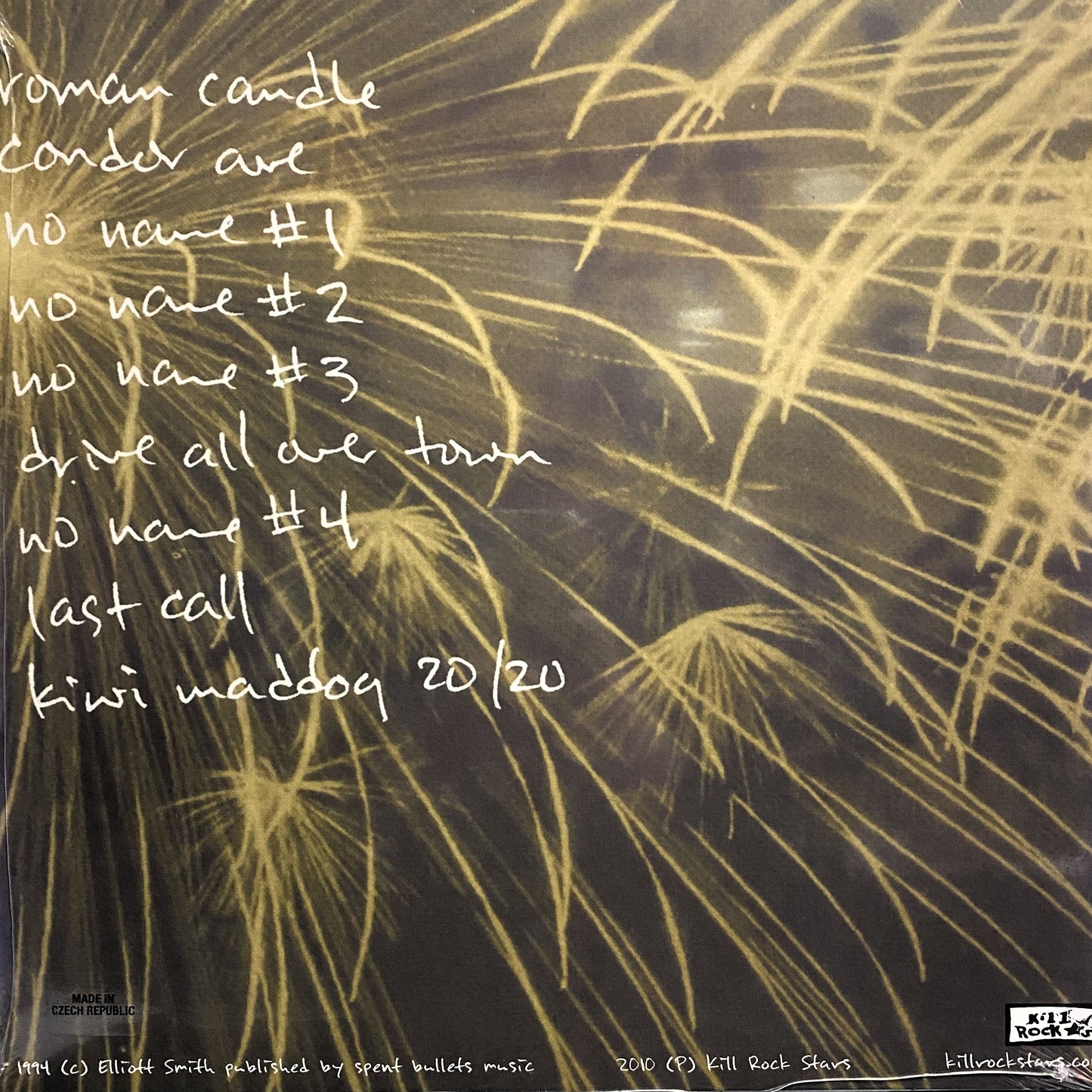 ELLIOTT SMITH – Roman Candle LP