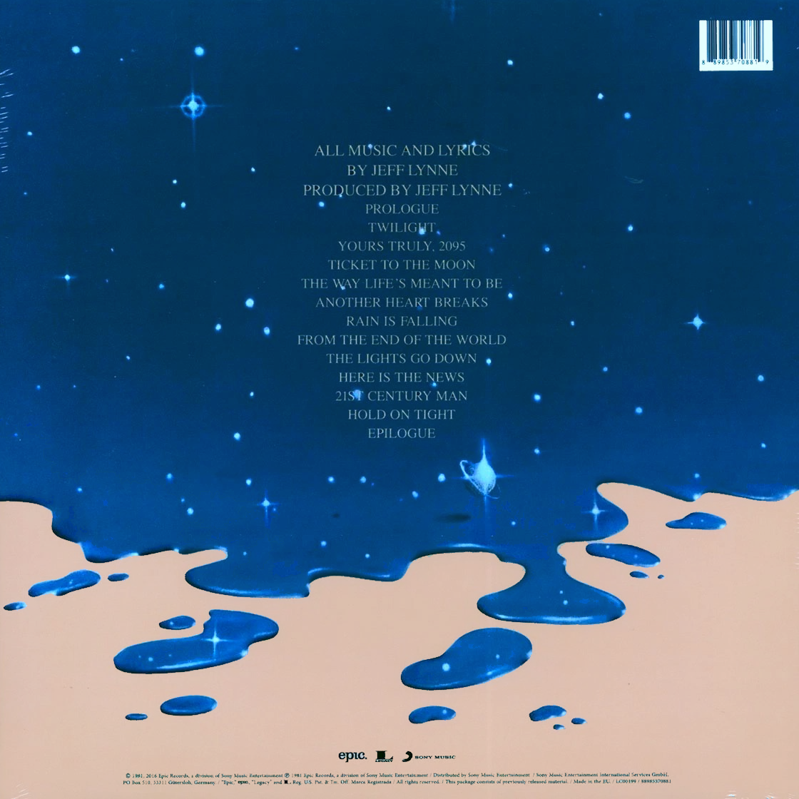 ELECTRIC LIGHT ORCHESTRA – Time LP