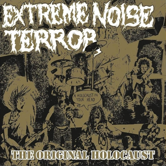 EXTREME NOISE TERROR – A Holocaust In Your Head LP (gold vinyl)