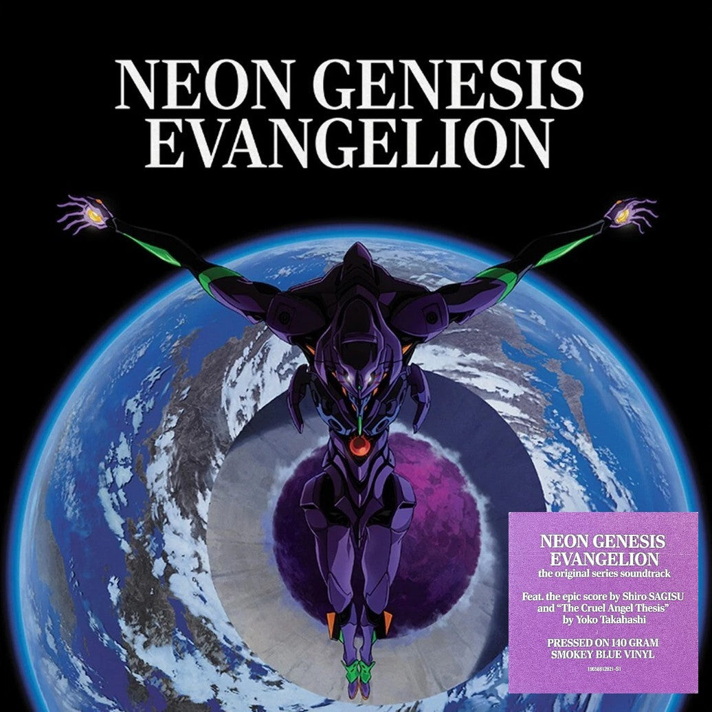 SHIRO SAGISU – Neon Genesis Evangelion OST 2xLP (smoky blue vinyl