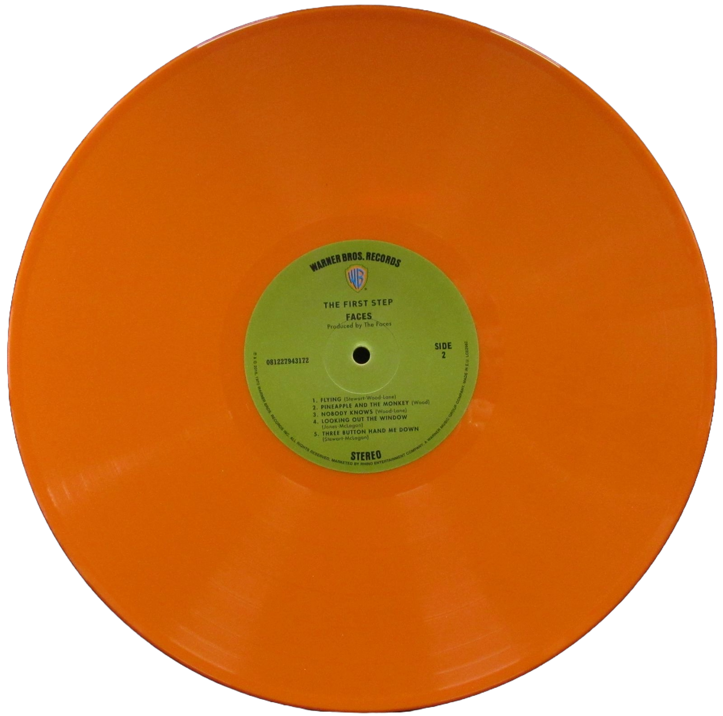 SMALL FACES – First Step LP (orange vinyl)