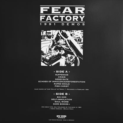 FEAR FACTORY – 1991 Demos LP (marbled color vinyl)