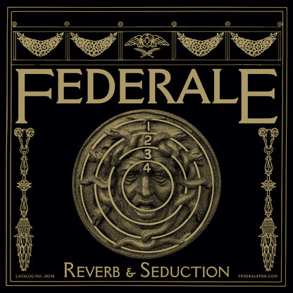 FEDERALE – Reverb & Seduction LP (burgundy vinyl)