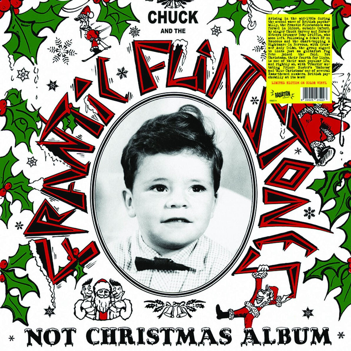 FRANTIC FLINSTONES – Not Christmas Album LP (white vinyl)