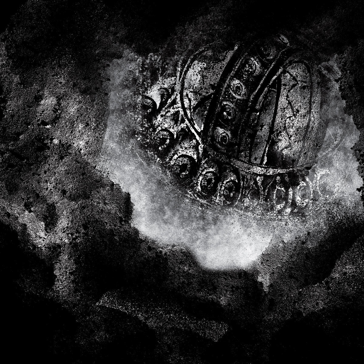 FULL OF HELL / PRIMITIVE MAN – Suffocating Hallucination LP (olive/metallic silver vinyl)