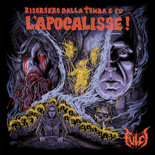 FULCI – Risorsero Dalla Tomba E Fu… L'apocalisse! LP (neon orange vinyl)