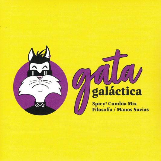 GATA GALÁCTICA – Spicy! Cumbia Mix 7" (orange translucent vinyl)