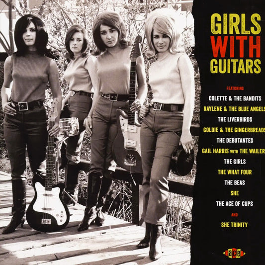 V/A – Girls With Guitars LP (red vinyl)