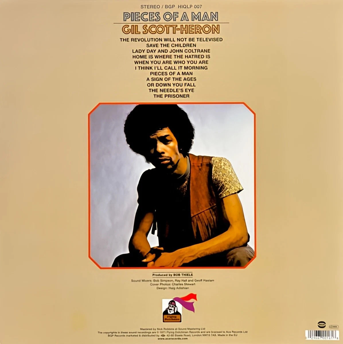GIL SCOTT-HERON – Pieces Of A Man LP – CITY NOISE