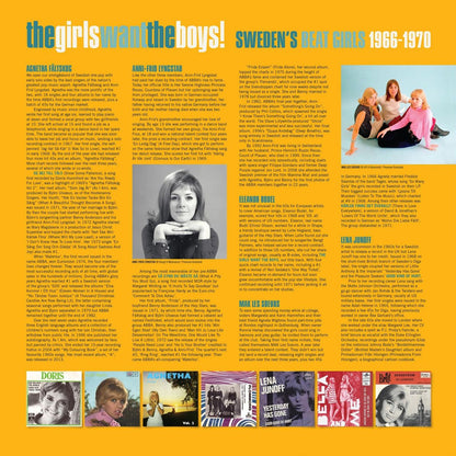 V/A – The Girls Want The Boys! • Sweden's Beat Girls 1966-1970 LP (white vinyl)