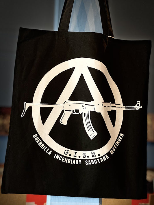 GISM | Guerrilla Incendiary Sabotage Mutineer Tote Bag