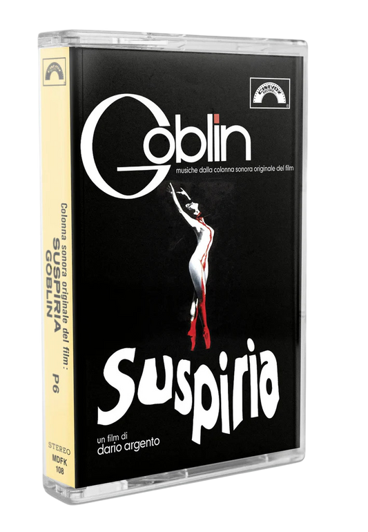 GOBLIN – Suspiria (Musiche Dalla Colonna Sonora Originale Del Film) Cassette