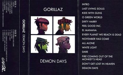 GORILLAZ – Demon Days Cassette