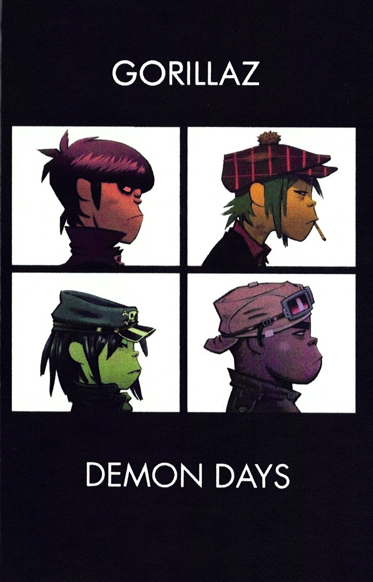 GORILLAZ – Demon Days Cassette