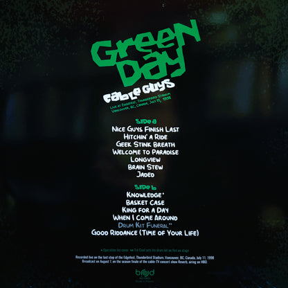 GREEN DAY – Cable Guys • Edgefest 1998 LP
