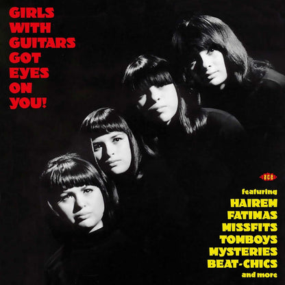 V/A – Girls With Guitars Got Eyes On You! LP (red vinyl)