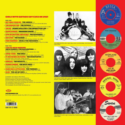 V/A – Girls With Guitars Got Eyes On You! LP (red vinyl)