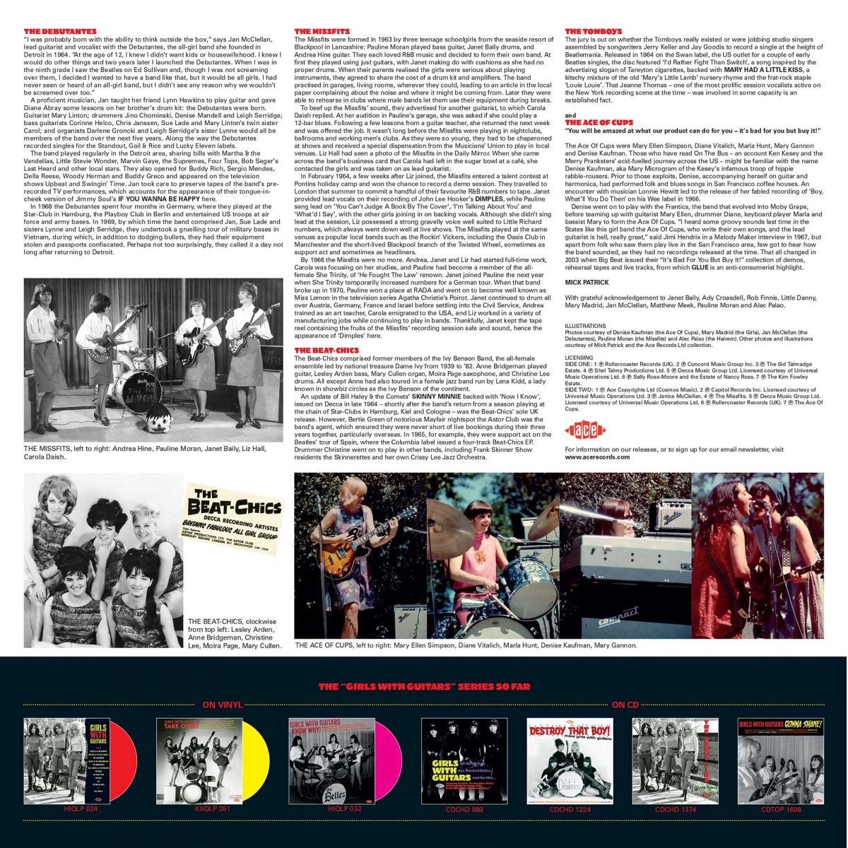 V/A – Girls With Guitars Got Eyes On You! LP (red vinyl)