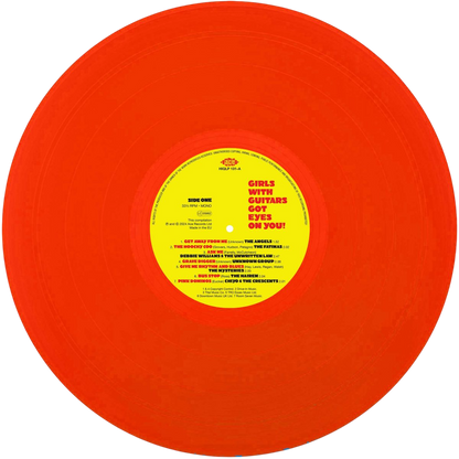 V/A – Girls With Guitars Got Eyes On You! LP (red vinyl)