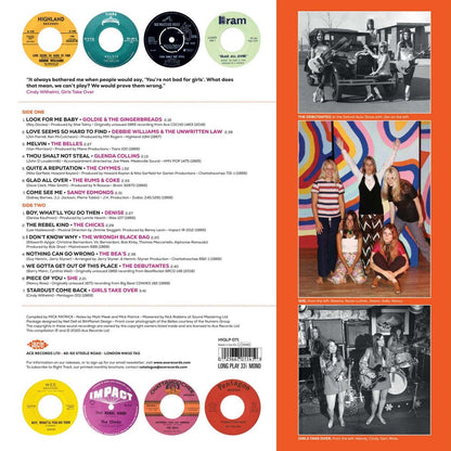 V/A – Girls With Guitars Know Why! LP (violet transparent vinyl)