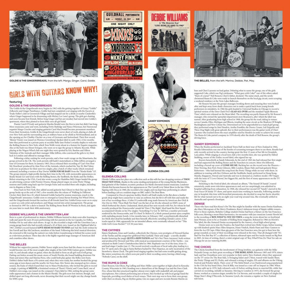 V/A – Girls With Guitars Know Why! LP (violet transparent vinyl)