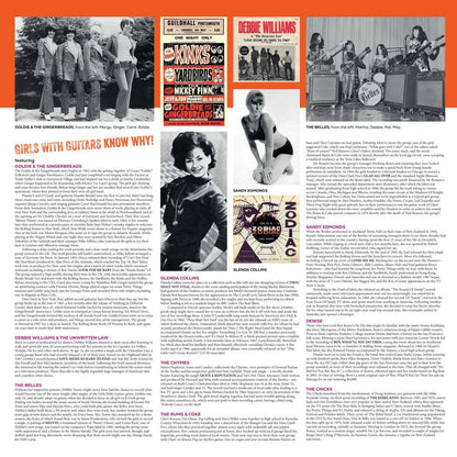 V/A – Girls With Guitars Know Why! LP (violet transparent vinyl)