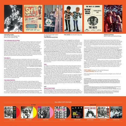 V/A – Girls With Guitars Know Why! LP (violet transparent vinyl)