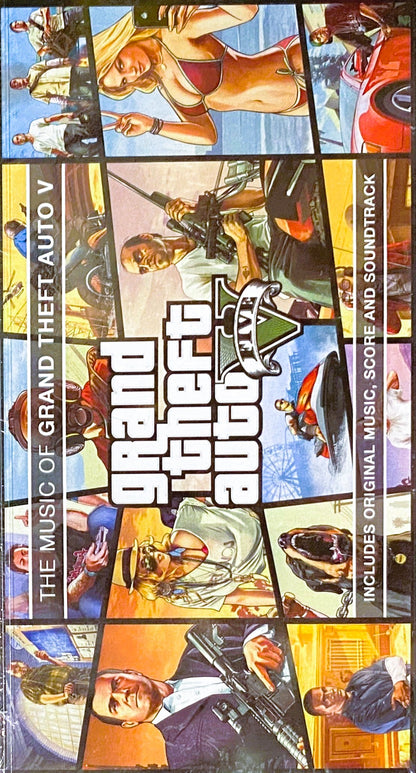 V/A – The Music Of Grand Theft Auto V 3 x Cassette Box