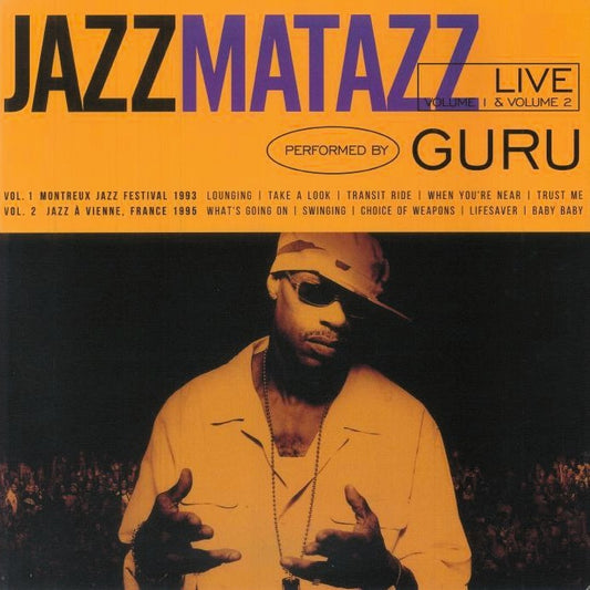 GURU – Jazzmatazz Live • Volume 1 & 2 LP