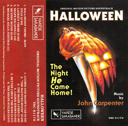 JOHN CARPENTER – Halloween OST Cassette