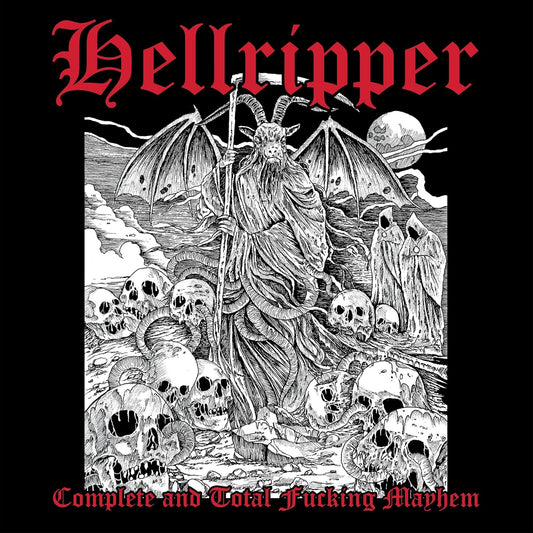 HELLRIPPER – Complete And Total Fucking Mayhem LP (white vinyl)