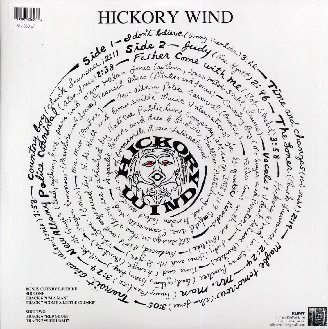 HICKORY WIND – S/T LP