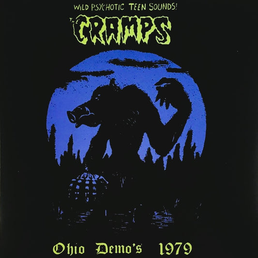 CRAMPS – Ohio Demos 1979 - Wild Psychotic Teen Sounds! LP (color vinyl)
