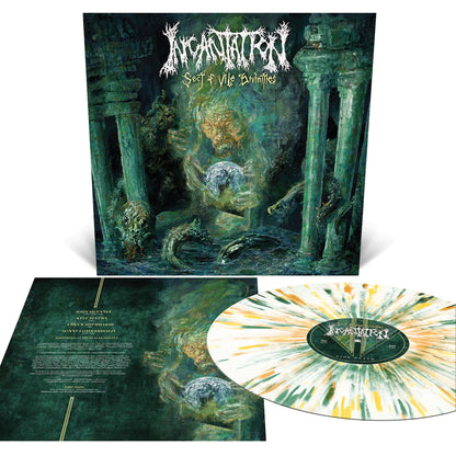 INCANTATION – Sect Of Vile Divinities LP (white/green/orange splatter vinyl)