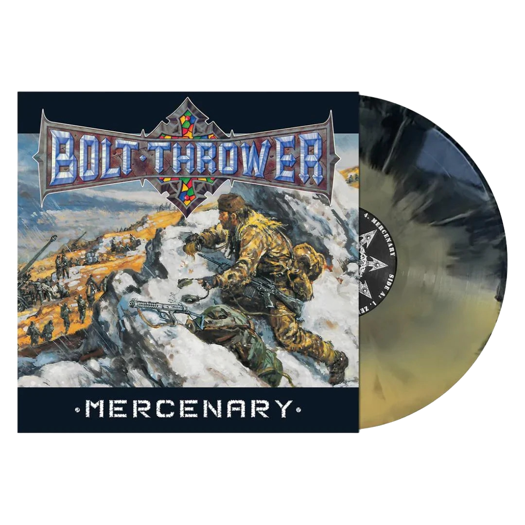 BOLT THROWER – Mercenary LP (yellow/black marbled vinyl)