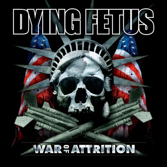 DYING FETUS – War Of Attrition LP ("Pool Of Blood" red cloudy vinyl)