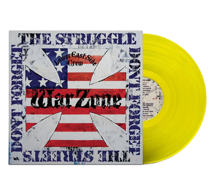 WARZONE – Don't Forget The Struggle Don't Forget The Streets LP (yellow vinyl)