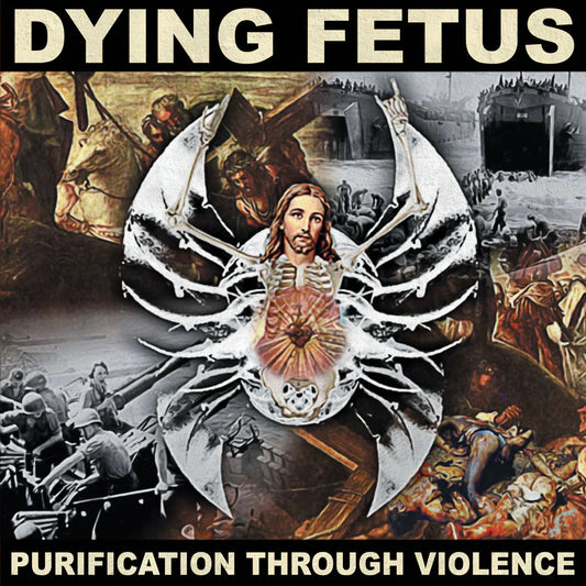 DYING FETUS – Purification Through Violence LP ("Pool Of Blood" red cloudy vinyl)