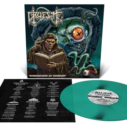 GRUESOME – Dimensions Of Horror LP (green translucent vinyl)