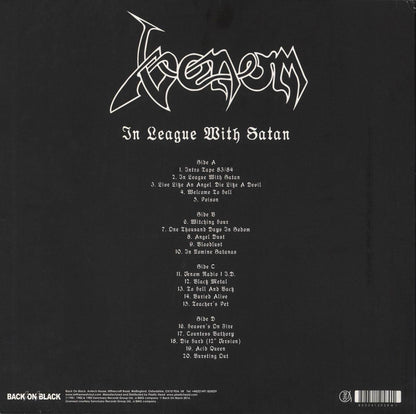 VENOM – In League With Satan VOL I 2xLP (red translucent vinyl)