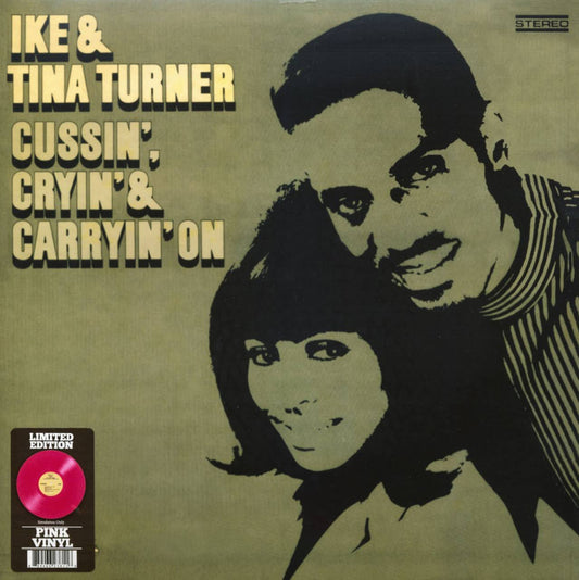 IKE & TINA TURNER – Cussin', Cryin' & Carryin' On LP (color vinyl)