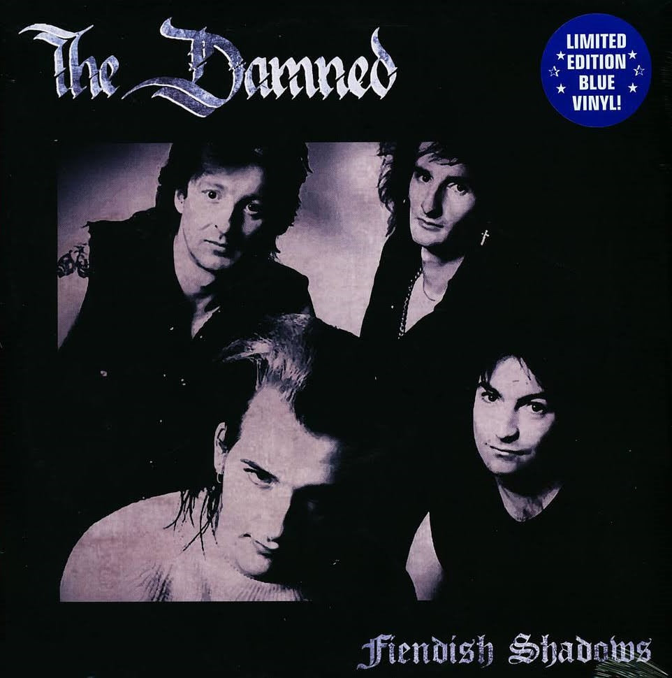 DAMNED – Fiendish Shadows 2xLP (blue vinyl)