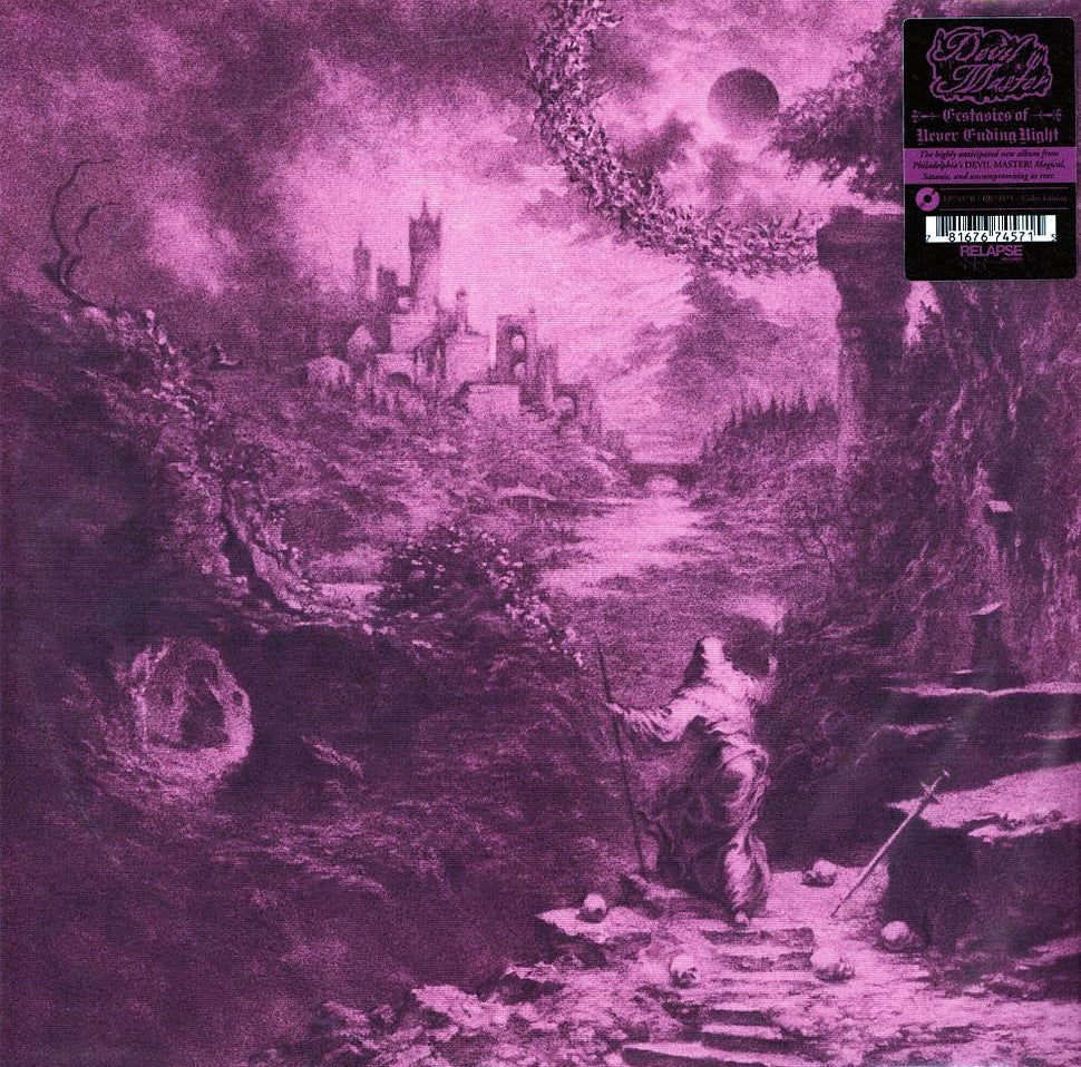 DEVIL MASTER – Ecstasies Of Never Ending Night LP (violet vinyl)