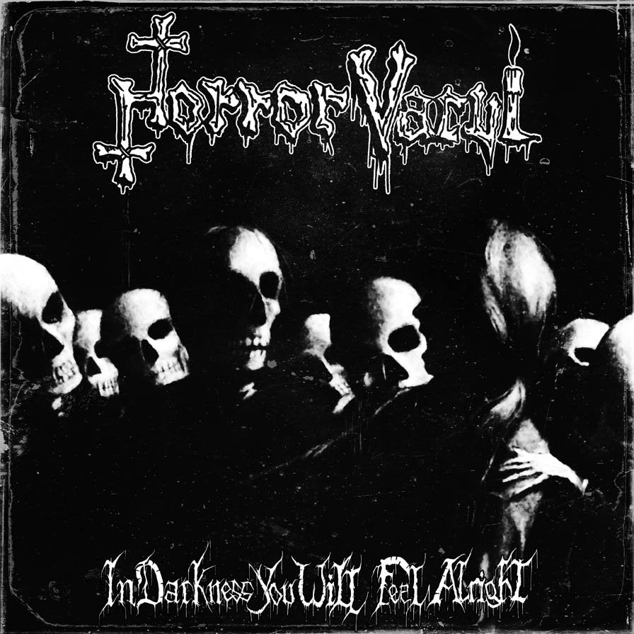 HORROR VACUI – In Darkness You Will Feel Alright LP (eggplant/black marbled vinyl)