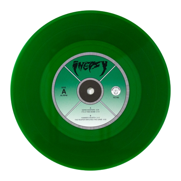 INEPSY – See You In Hell 7" (green translucent vinyl)