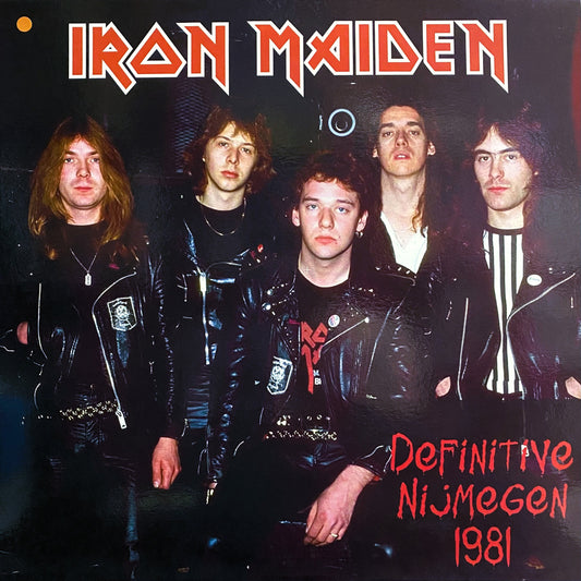 IRON MAIDEN – Definitive Nijmegen 1981 2xLP (color vinyl)